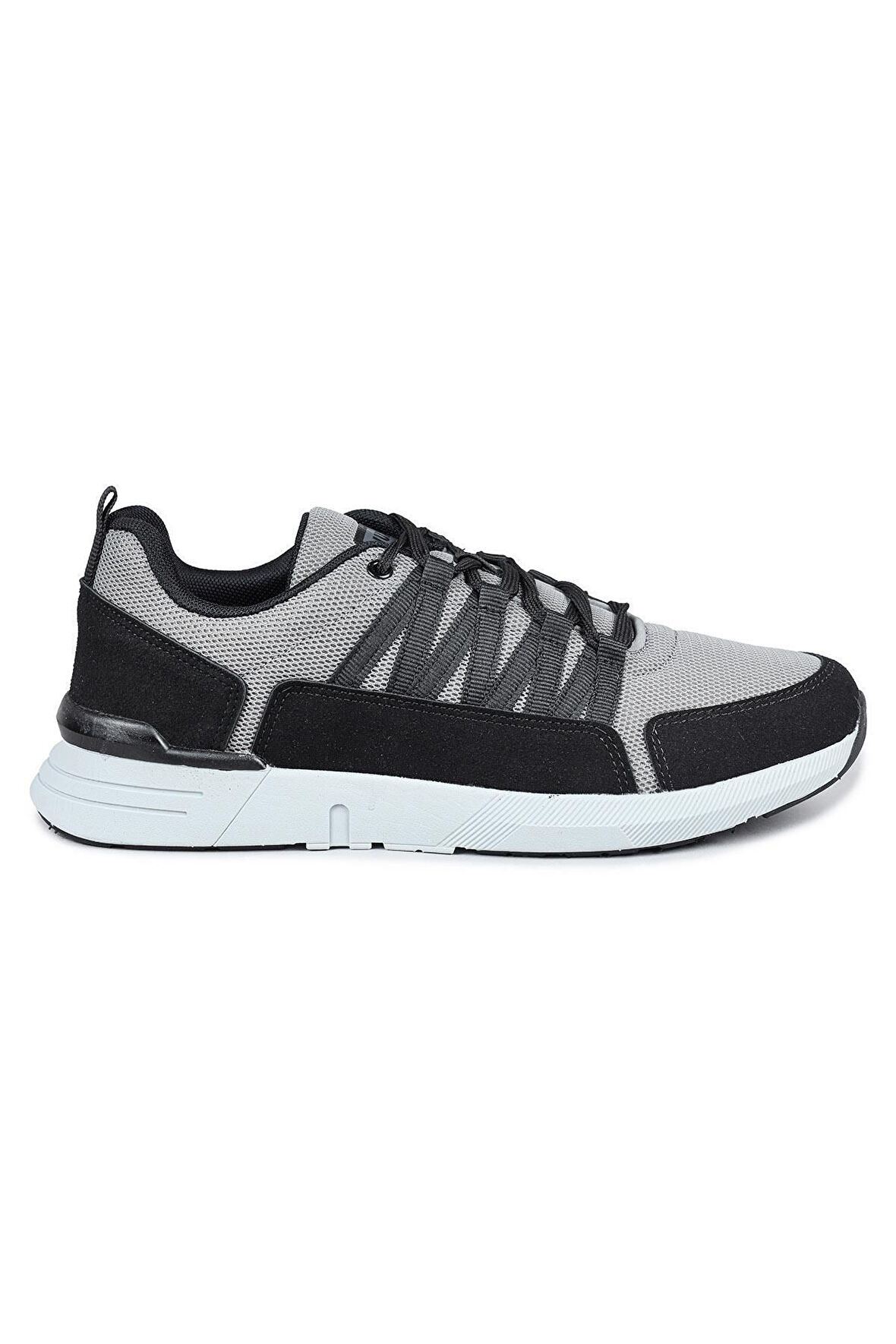 31181 Gri - Siyah Erkek Sneaker Günlük Spor Ayakkabı