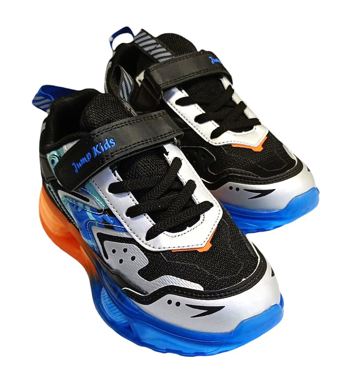 Jump 31053 Çocuk Sneaker Spor Ayakkabı Siyah - Lacivert