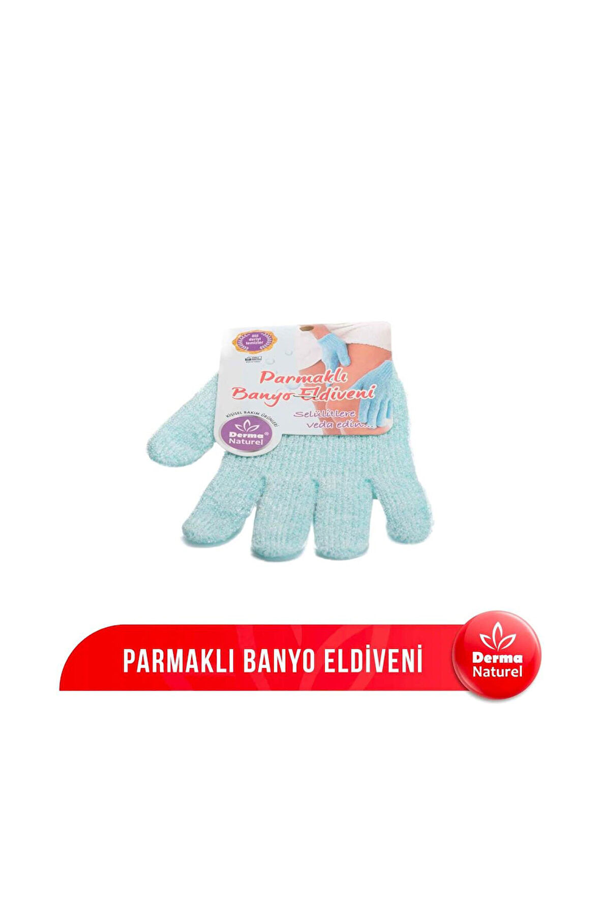 Derma Banyo Parmaklı Banyo Eldiveni