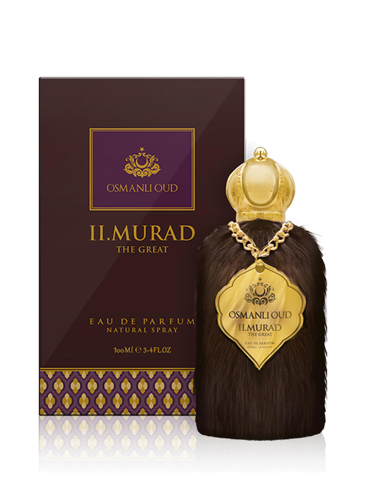 Osmanlı Oud Sultans II. MURAT The Great Edp 100 ML 4016 Erkek Parfümü 8681124640161