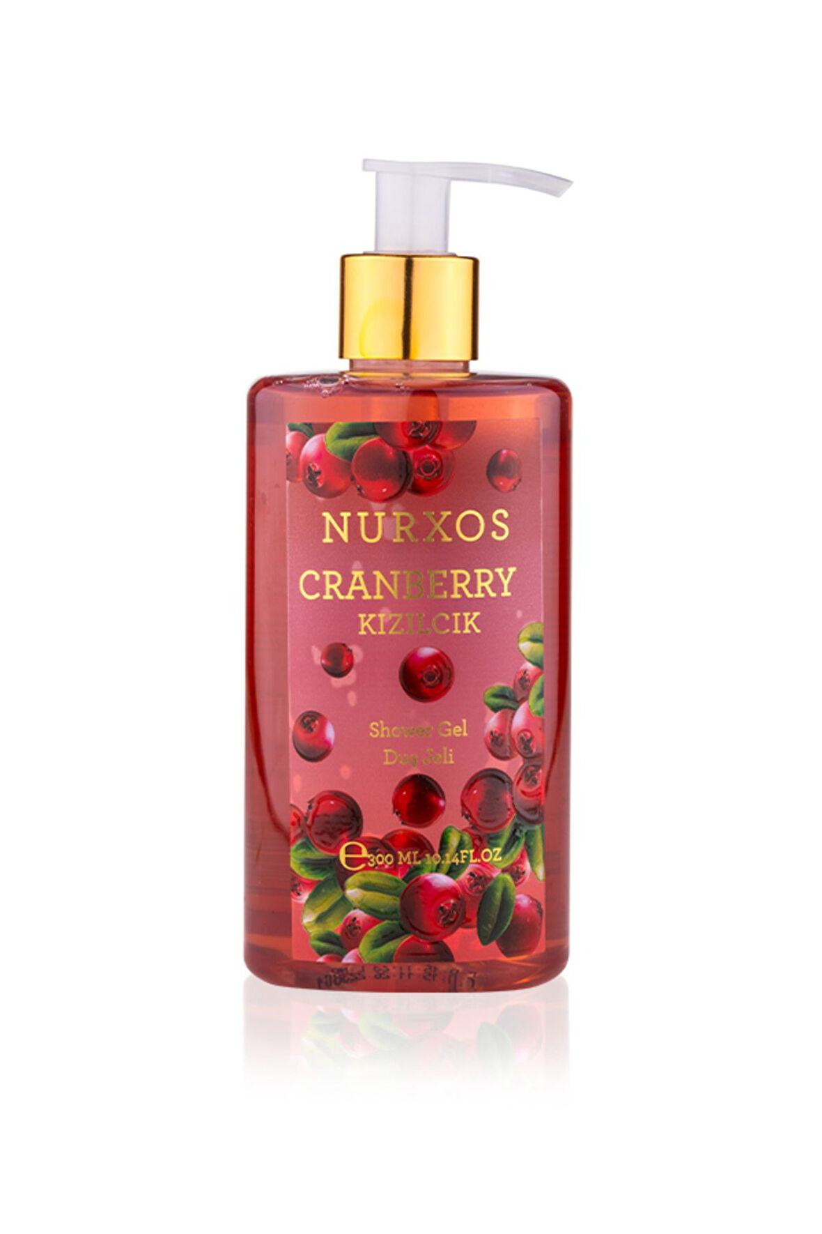 Nurxos 9223 Cranberry 300 ML Kadın Erkek Duş Jeli 8681124692238