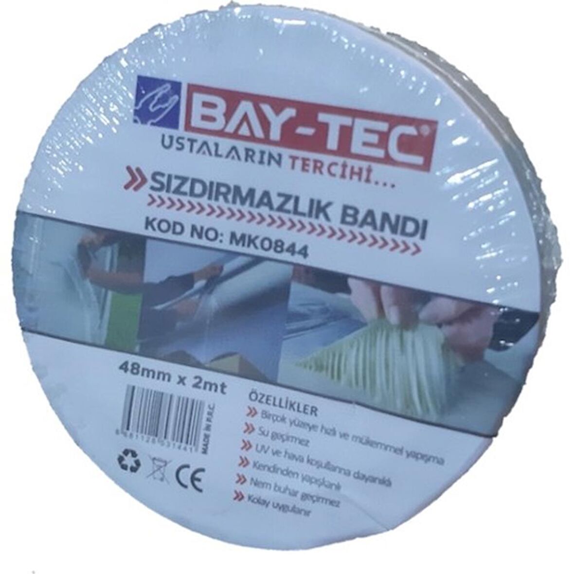 Bay-Tec Sızdırmazlık Bandı 48 mm x 2 mt