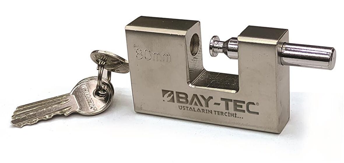 BAYTEC YASSI KİLİT 80MM MK2458