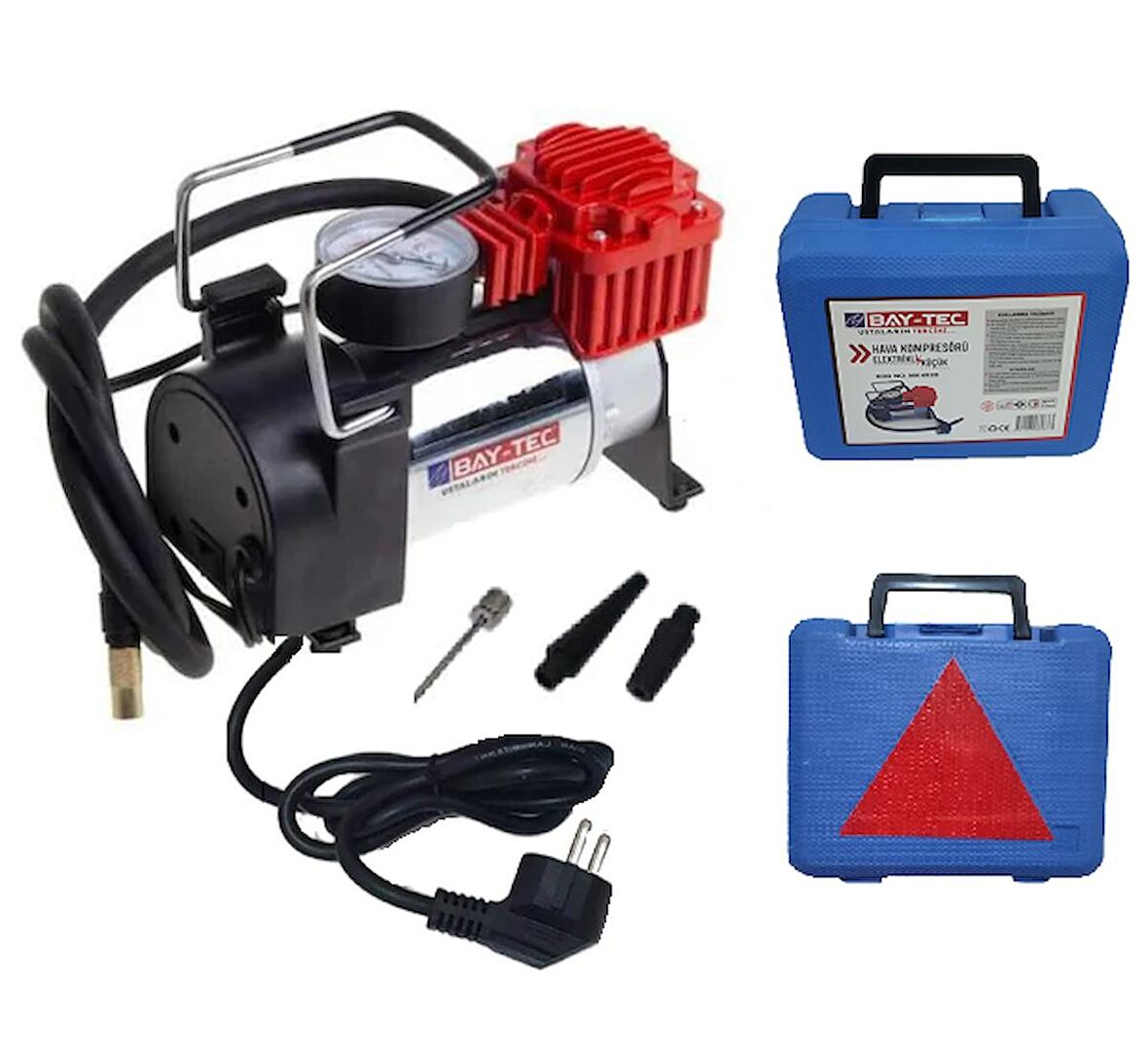 220 VOLT BAY-TEC ELEKTRİKLİ KÜÇÜK HAVA KOMPRESÖRÜ