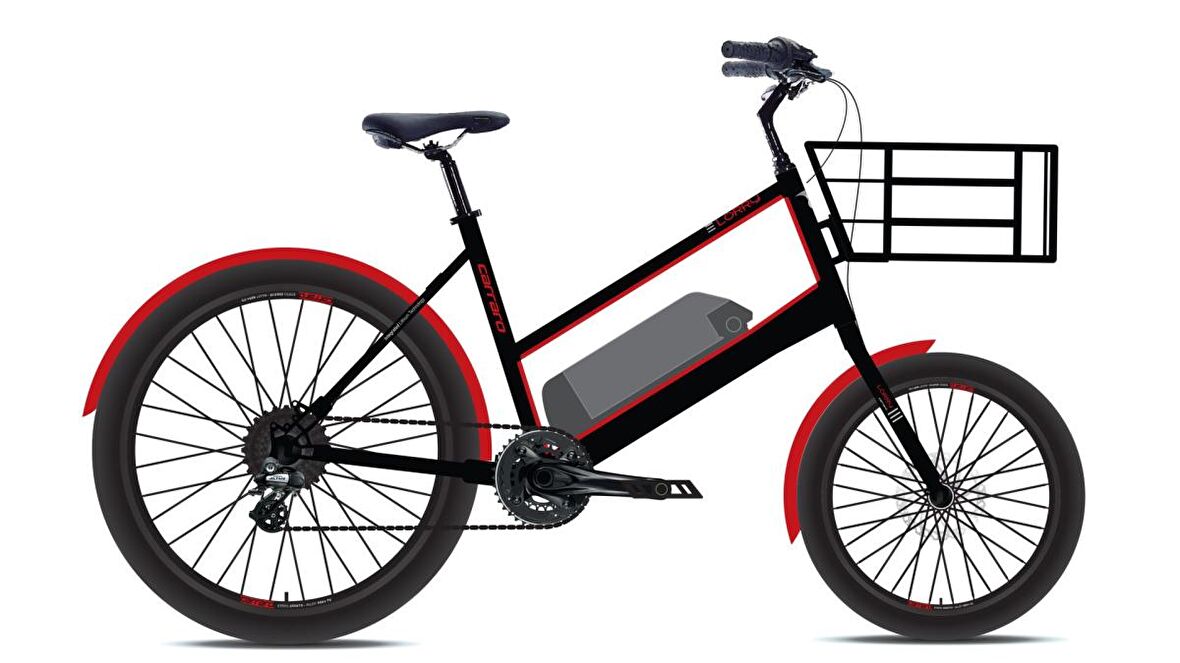 Carraro eLorry 7-V HD Elektrikli Şehir Bisikleti