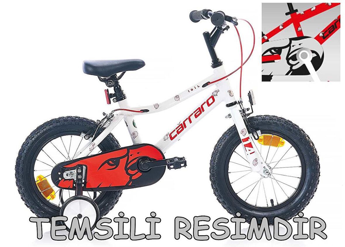 CARRARO RED EAGLE 14 JANT ÇOCUK BİSİKLETİ