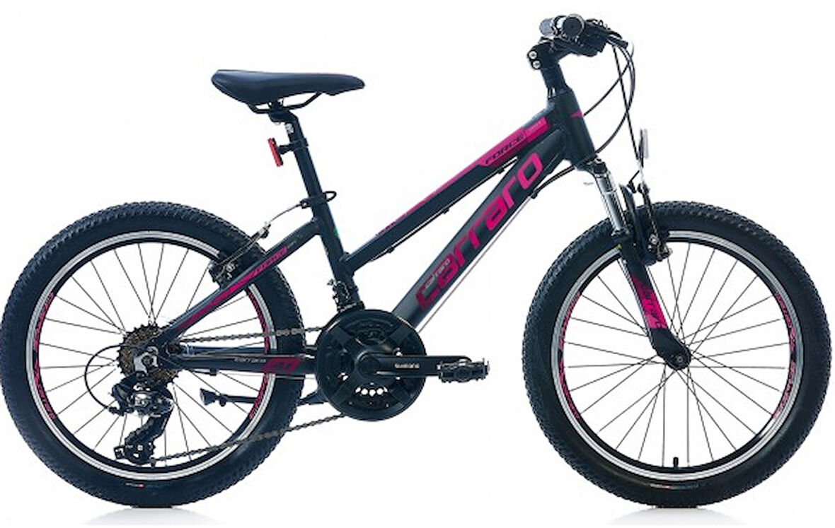 CARRARO FORCE 201 20 JANT  250H 21-V VB MAT SIYAH-FUSIA-BEYAZ