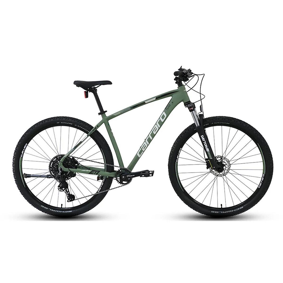 Carraro Daytona 910 29 Jant Dağ Bisikleti (Mat Bambu Yeşili Beyaz Siyah) 52 Kadro