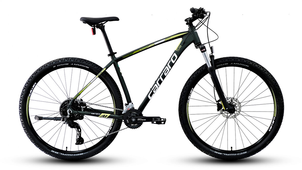 Carraro Daytona 720 HD Fren Cues 20 Vites 27,5 Jant Dağ Bisikleti Mat Nefti Yeşil 44 Kadro