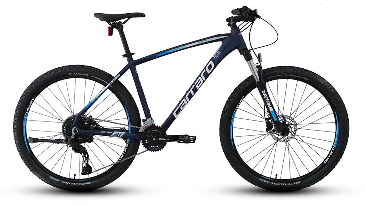 CARRARO DAYTONA 720 ERKEK DAĞ BİSİKLETİ 480H HD 27.5 JANT 20 VİTES MAT LACİVERT BEYAZ MAVİ