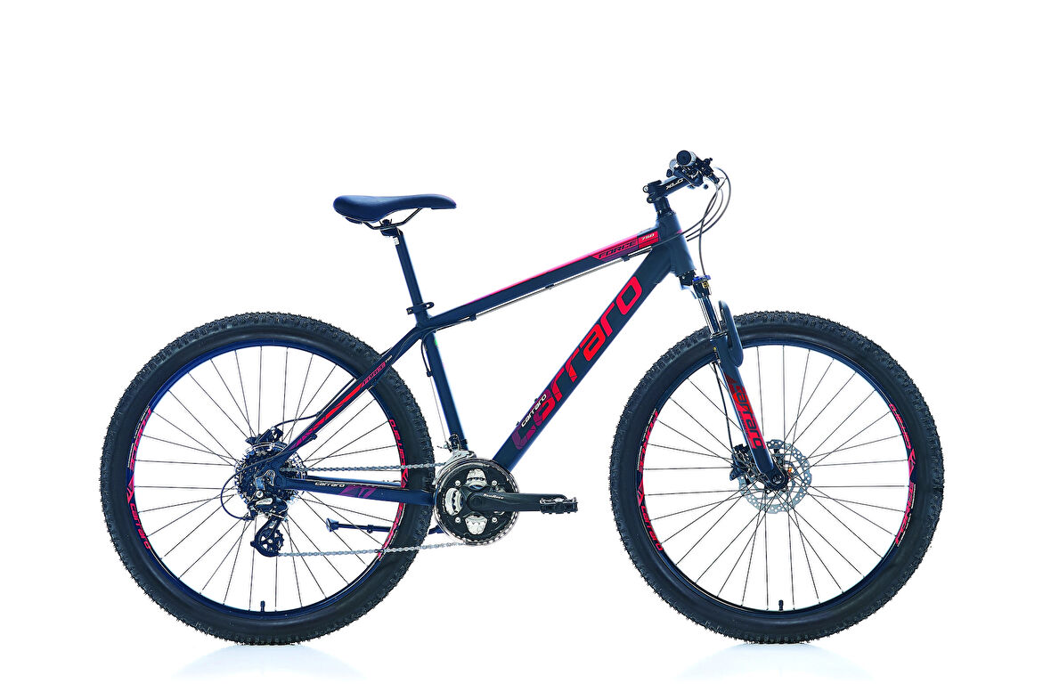 Carraro Force 970C HD Fren Cues 18 Vites 29 Jant Dağ Bisikleti Antrasit Kırmızı 48 Kadro