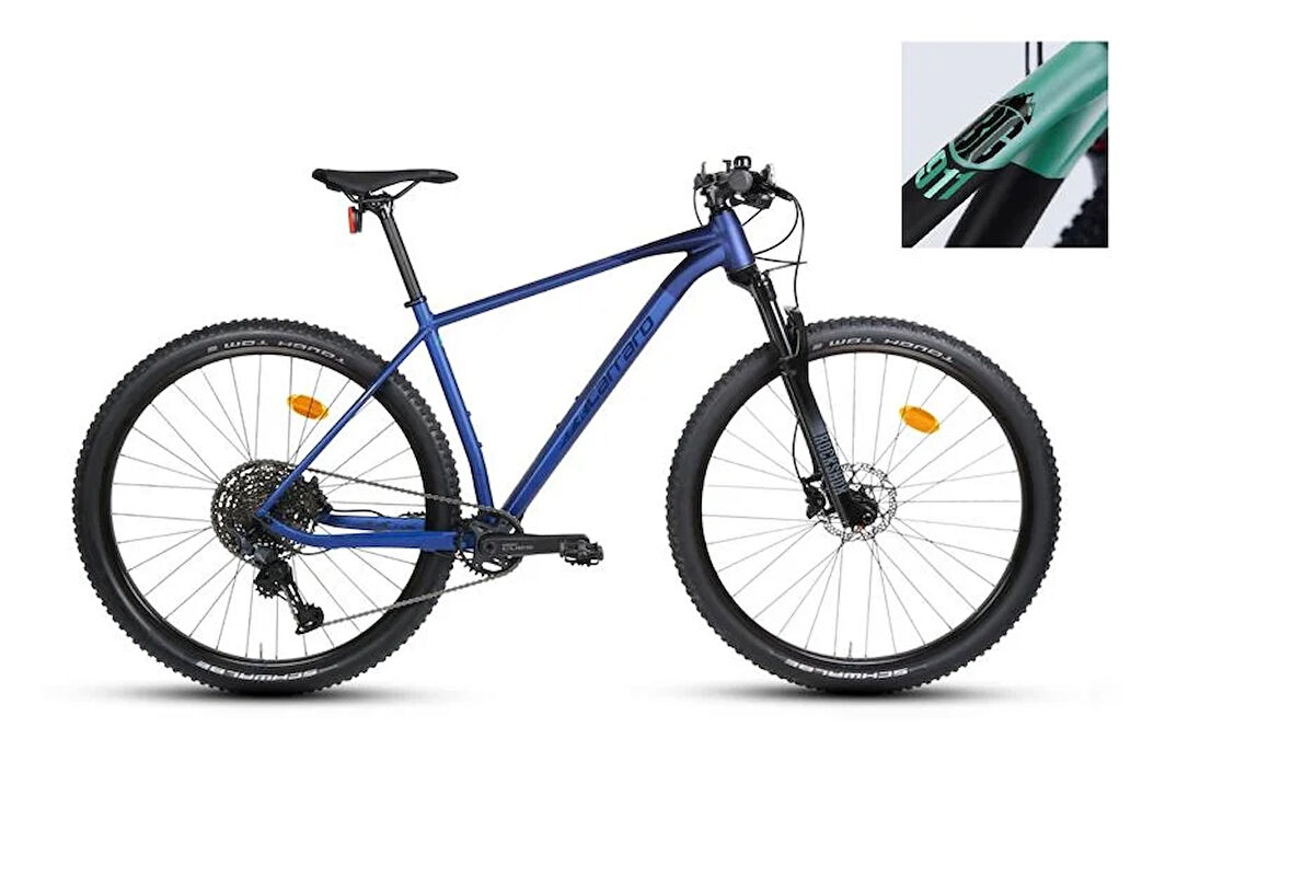 CARRARO BIG 911 ERKEK DAĞ BİSİKLETİ 480H HD 29 JANT 11 VİTES MAT SİYAH SU YEŞİLİ ANTRASİT