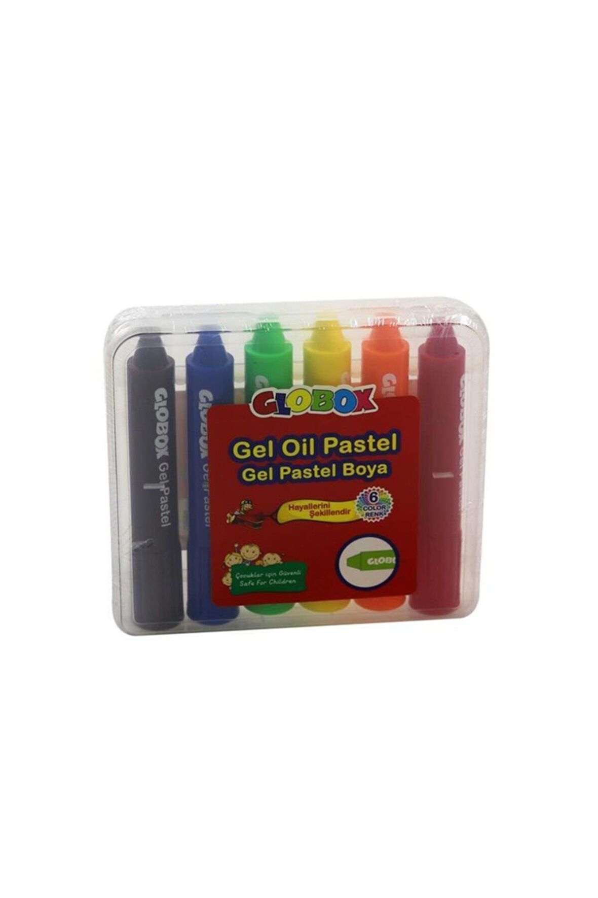 Globox Jel Pastel Boya 6 Lı