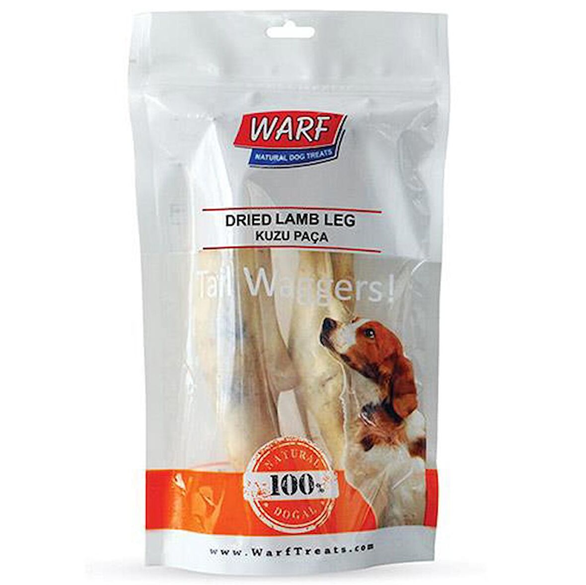 Warf Kurutulmuş Kuzu Paça Köpek Ödülü 180 gr