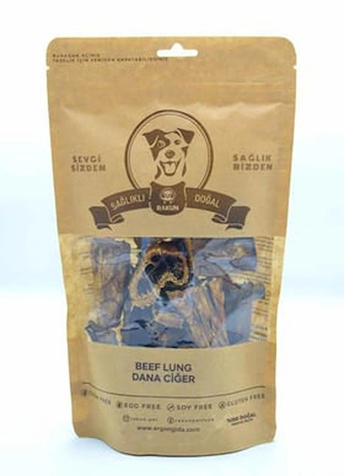 Rakun Kurutulmuş Dana Ciğer Köpek Ödülü 100 Gr