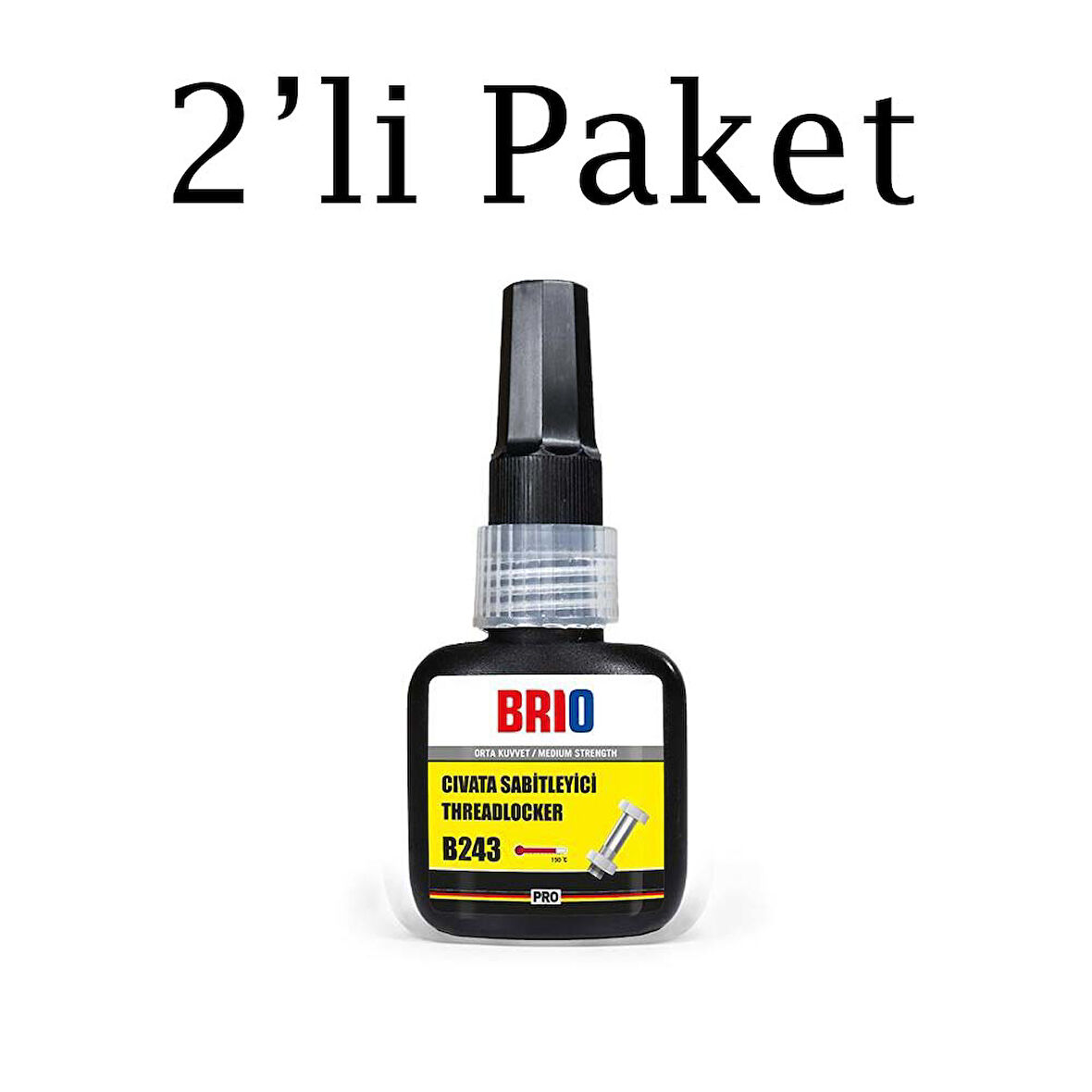 Brio Civata Sabitleyici Orta Kuvvet 15 Ml 2'li Paket