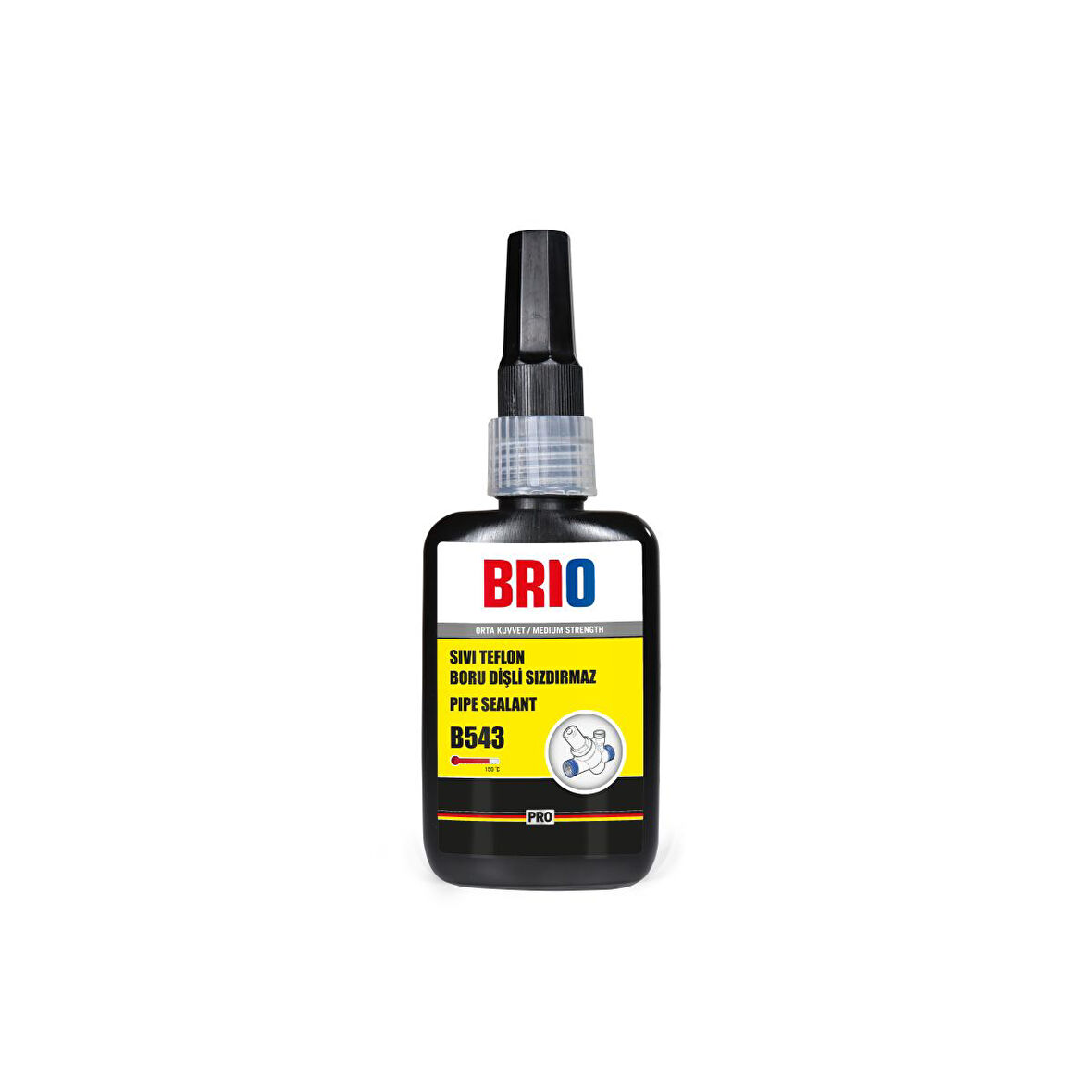 Brio Sıvı Teflon Boru Dişli Sızdırmaz 50 Ml