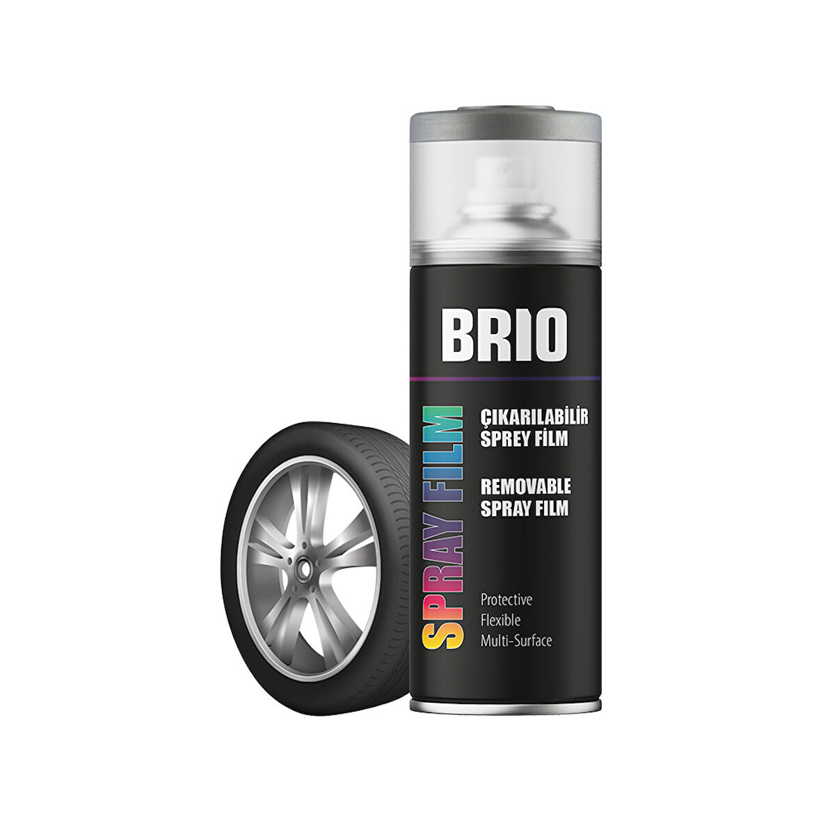 Brio Sprey Boya Çıkarılabilir Alüminyum 400 Ml