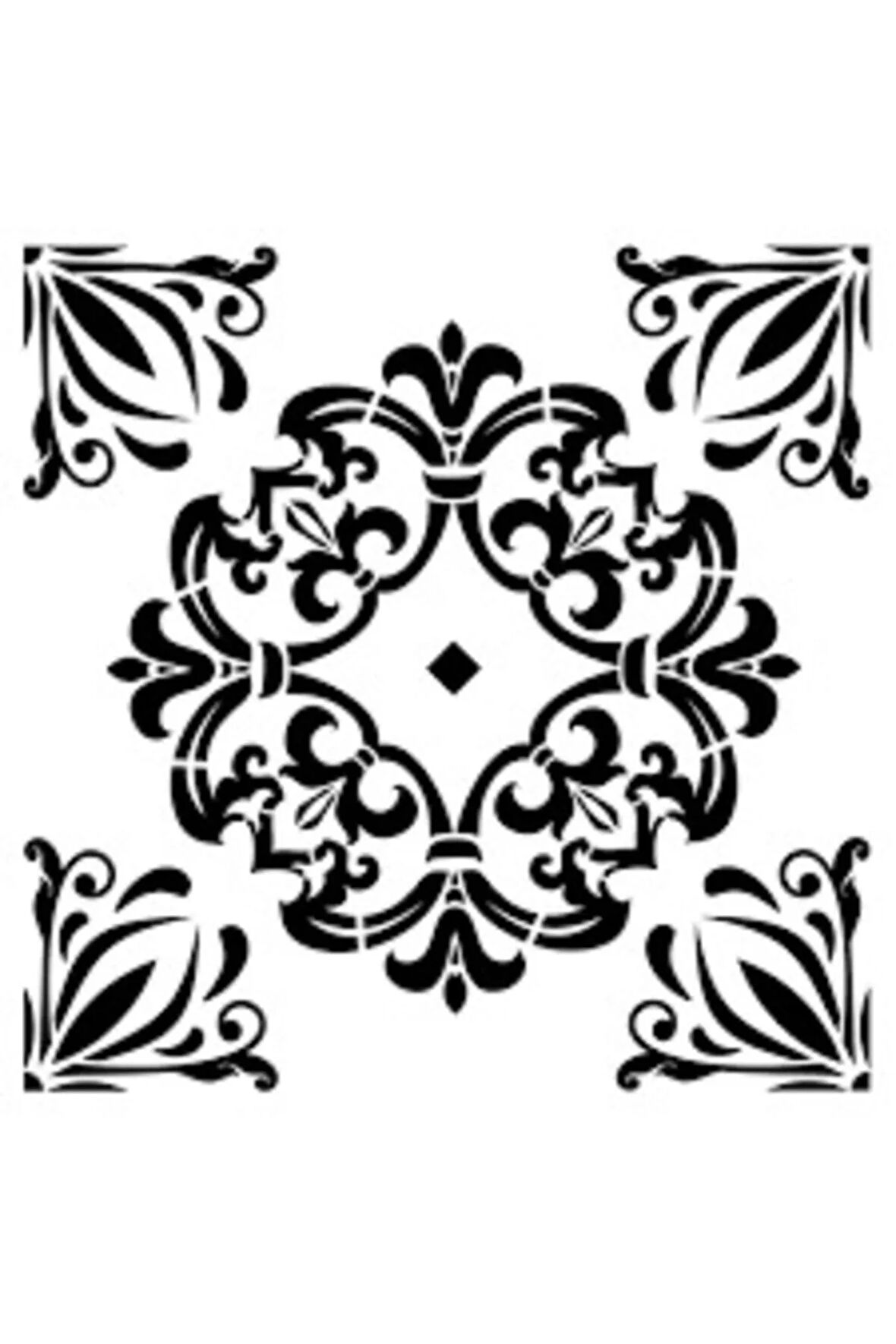 Tcs-020 Karo Stencıl