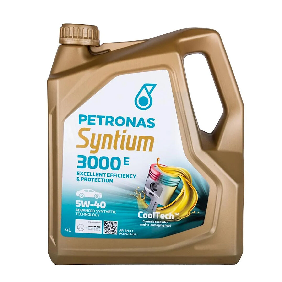 Petronas 5W/40 Syntıum 3000 E 4Lt  (Dizel & Benzinli)