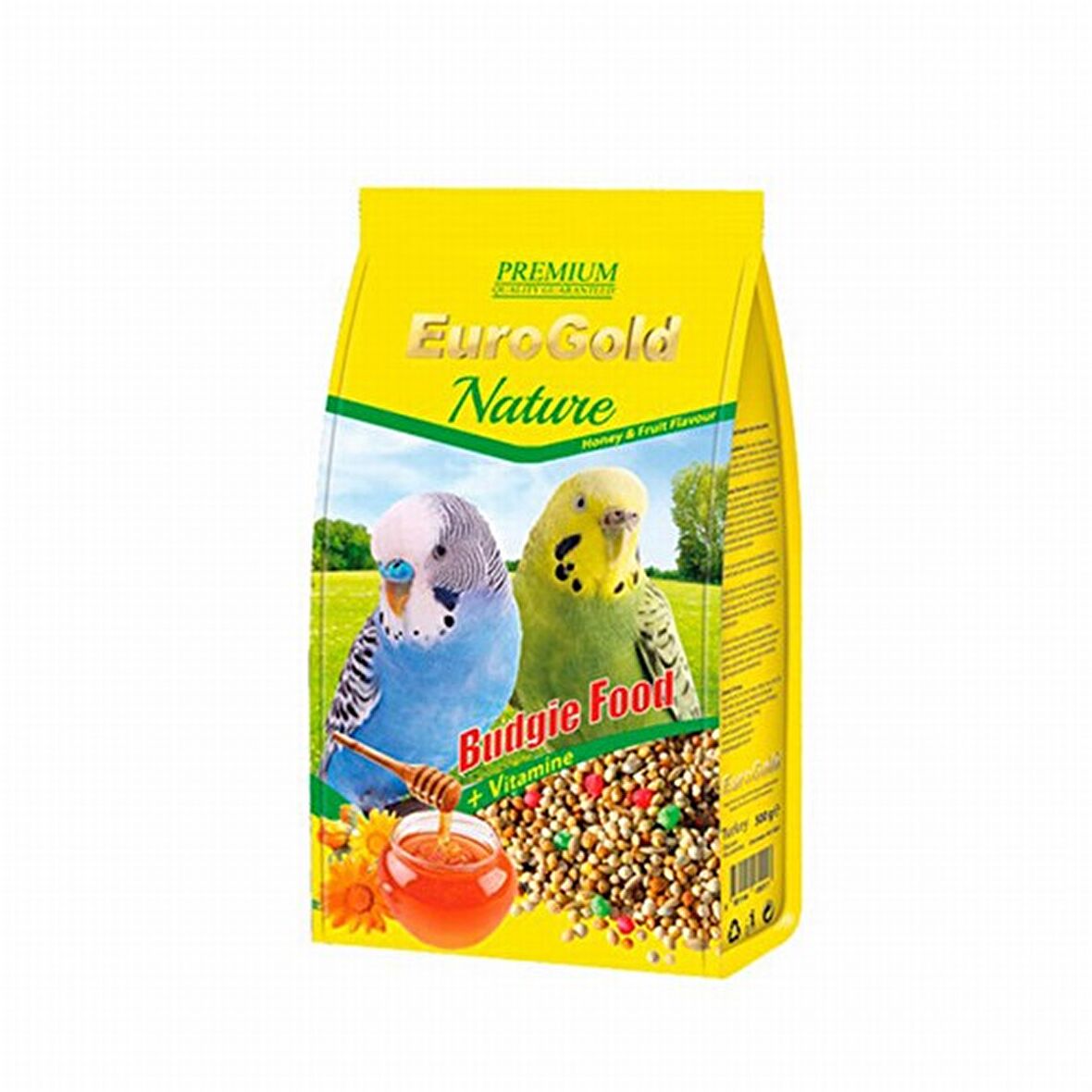 Eurogold Budgie Food Ballı 1 Kg Muhabbet Kuşu Yemi 