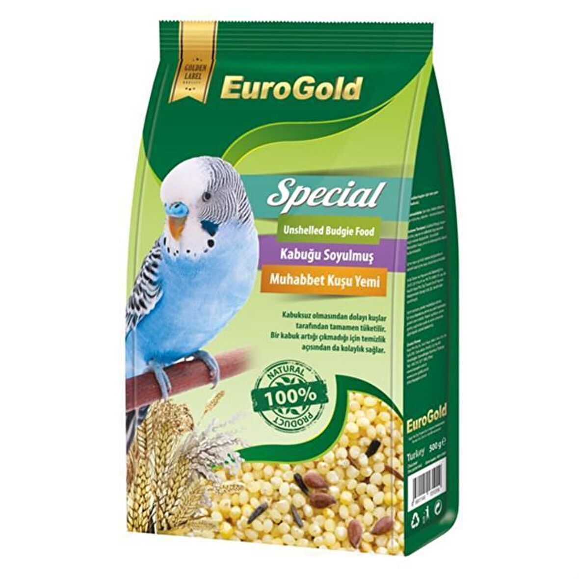 Eurogold Special 500 Gr Muhabbet Kuşu Yemi 