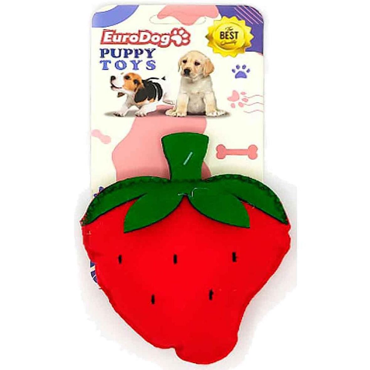 EuroDog Puppy Pet Toys Çilek Şeklinde Köpek Oyuncağı