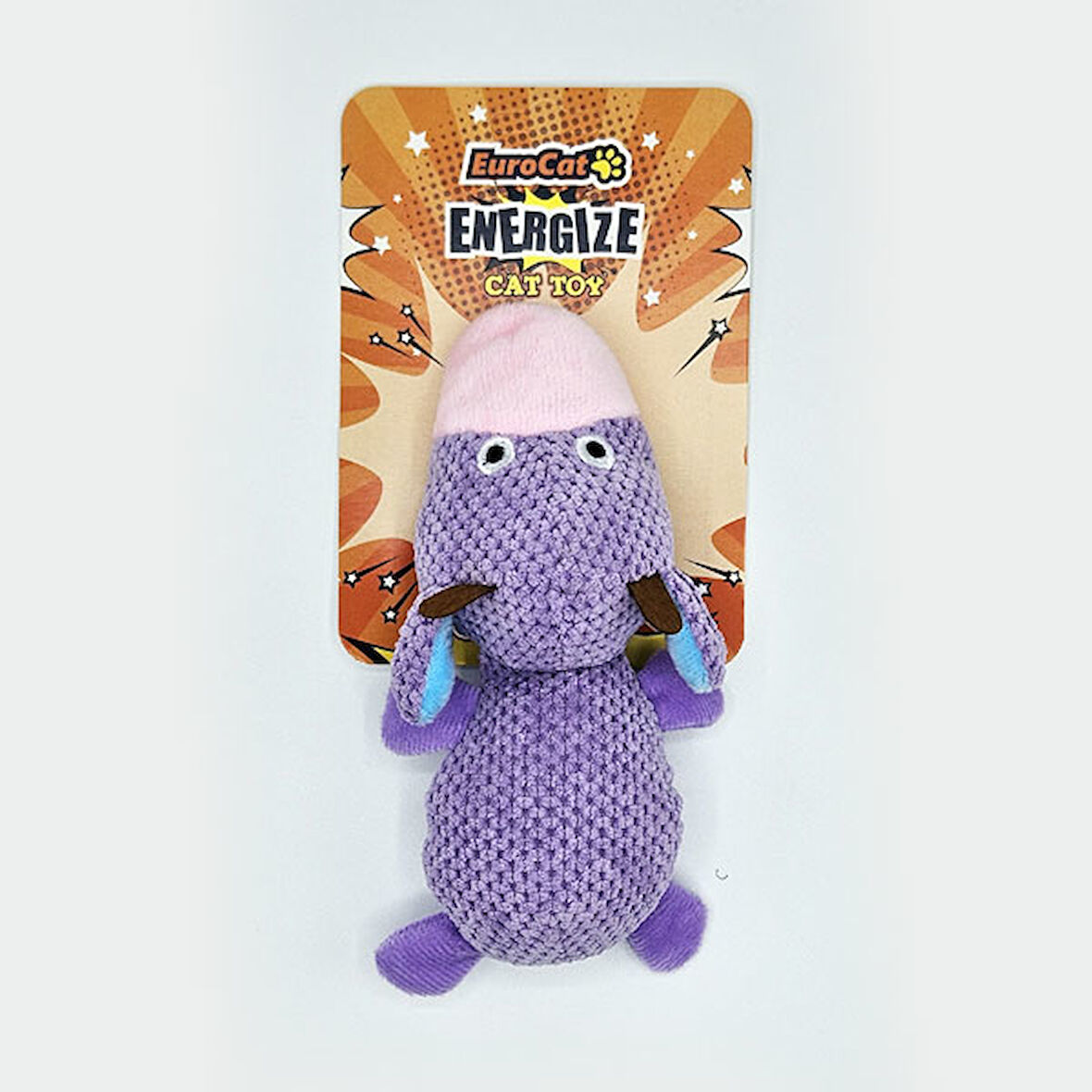 EuroCat Kedi Oyuncağı Mor İnek
