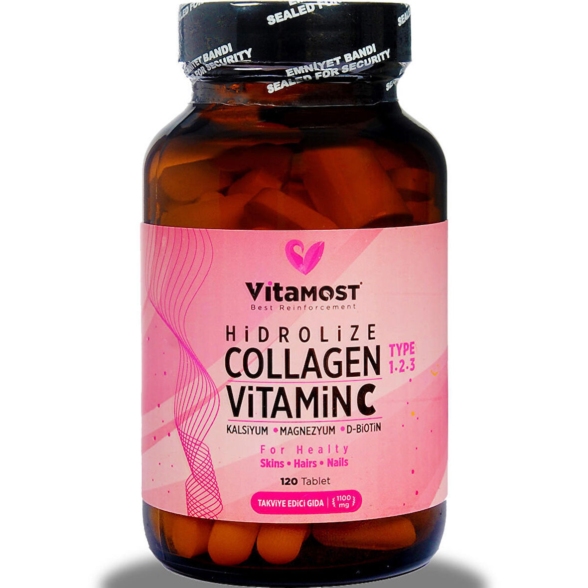 COLLAGEN VITAMIN C TIP 1-2-3 120 TABLET