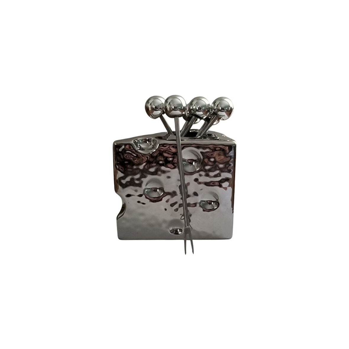 AKILLIELMA-KRD HOME MEYVE ÇATALI KRD-5034 İNOX