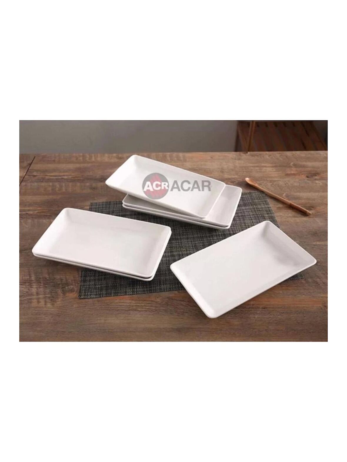 Acar HRO8089 Porselen Kayık Tabak 32.5 Cm 1 Adet