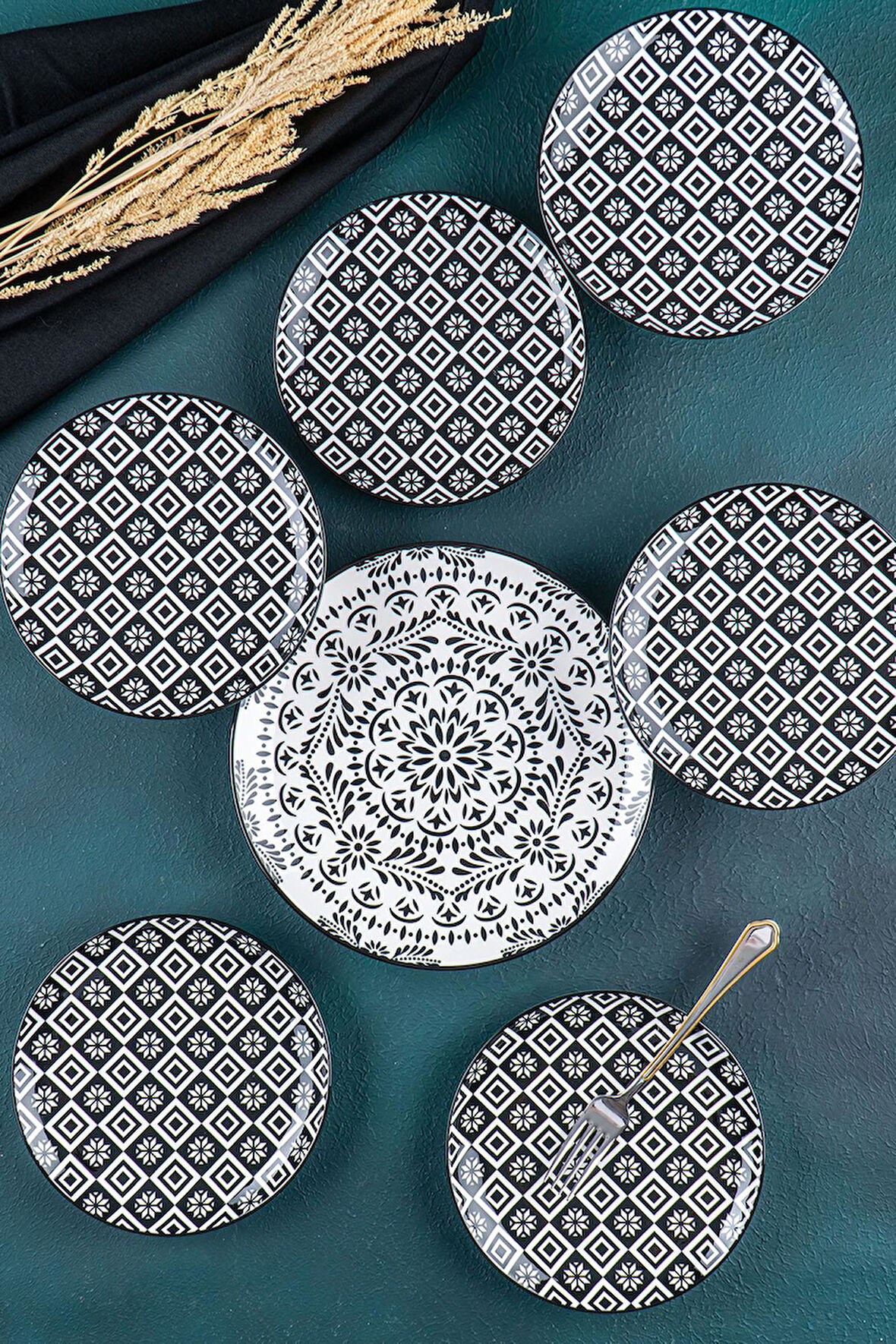 Tiffany 7 Parça Pasta Seti