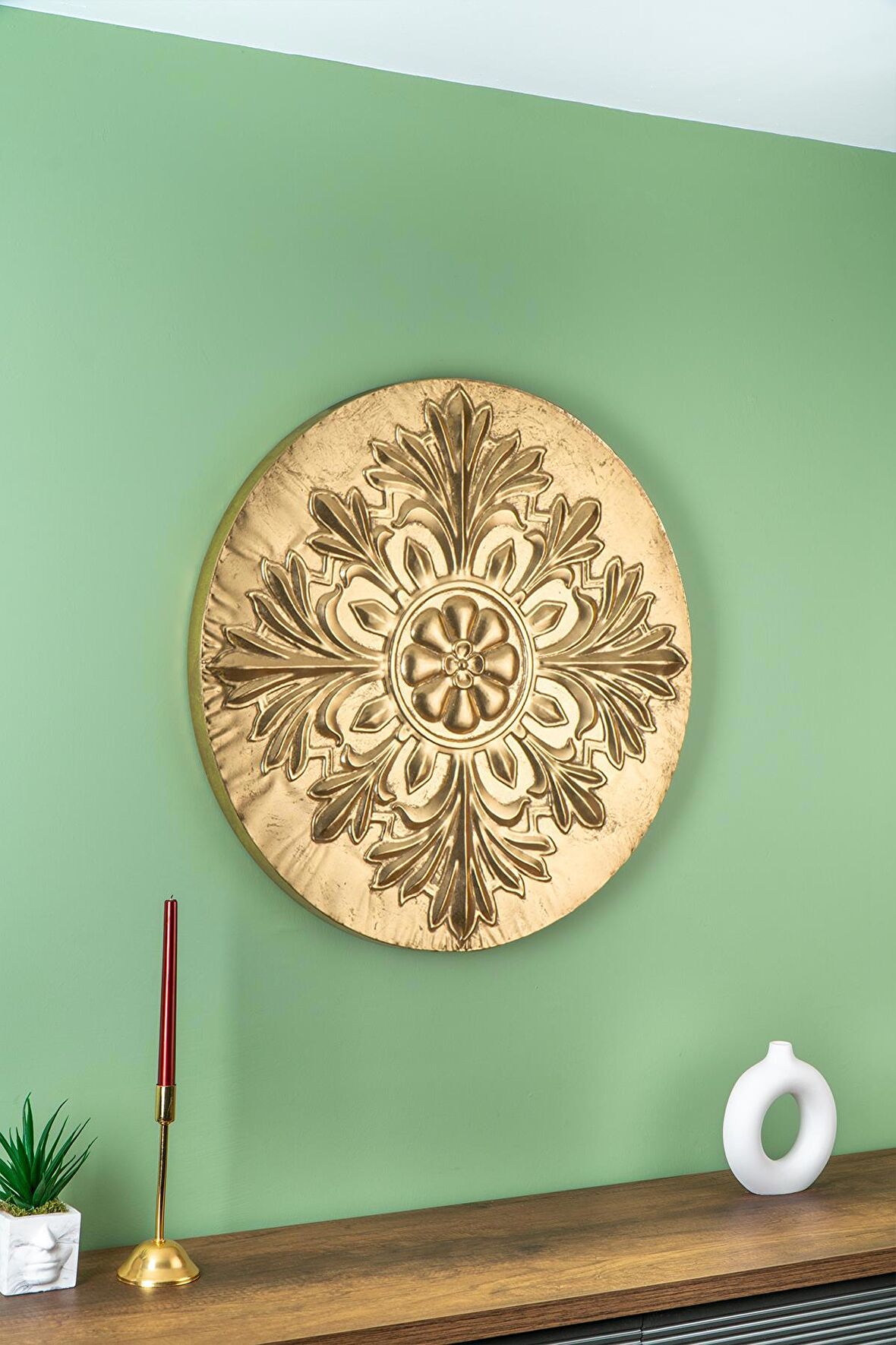 Acar Vintage Duvar Pano - 70 cm