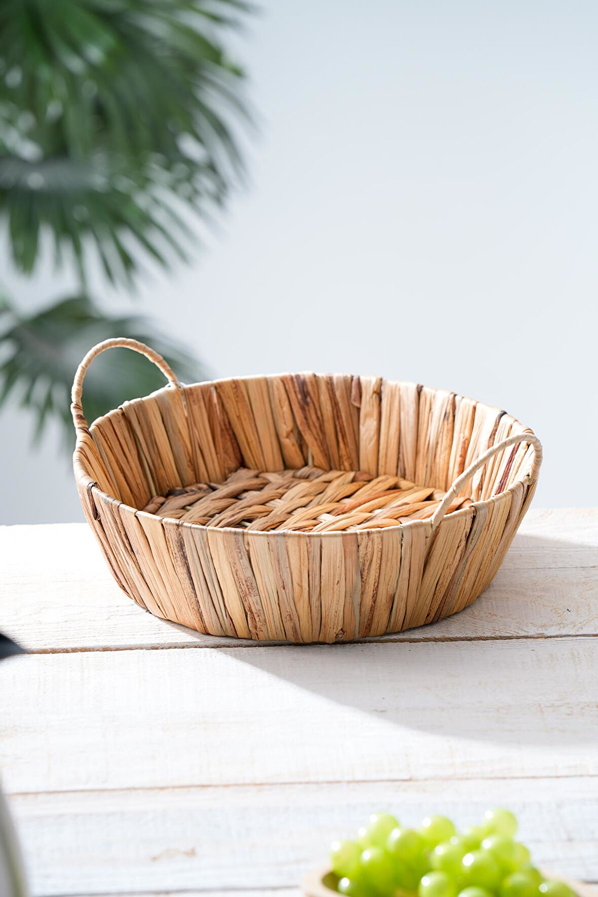 Acar Wicker Hasır Ekmek Sepeti - 27 cm