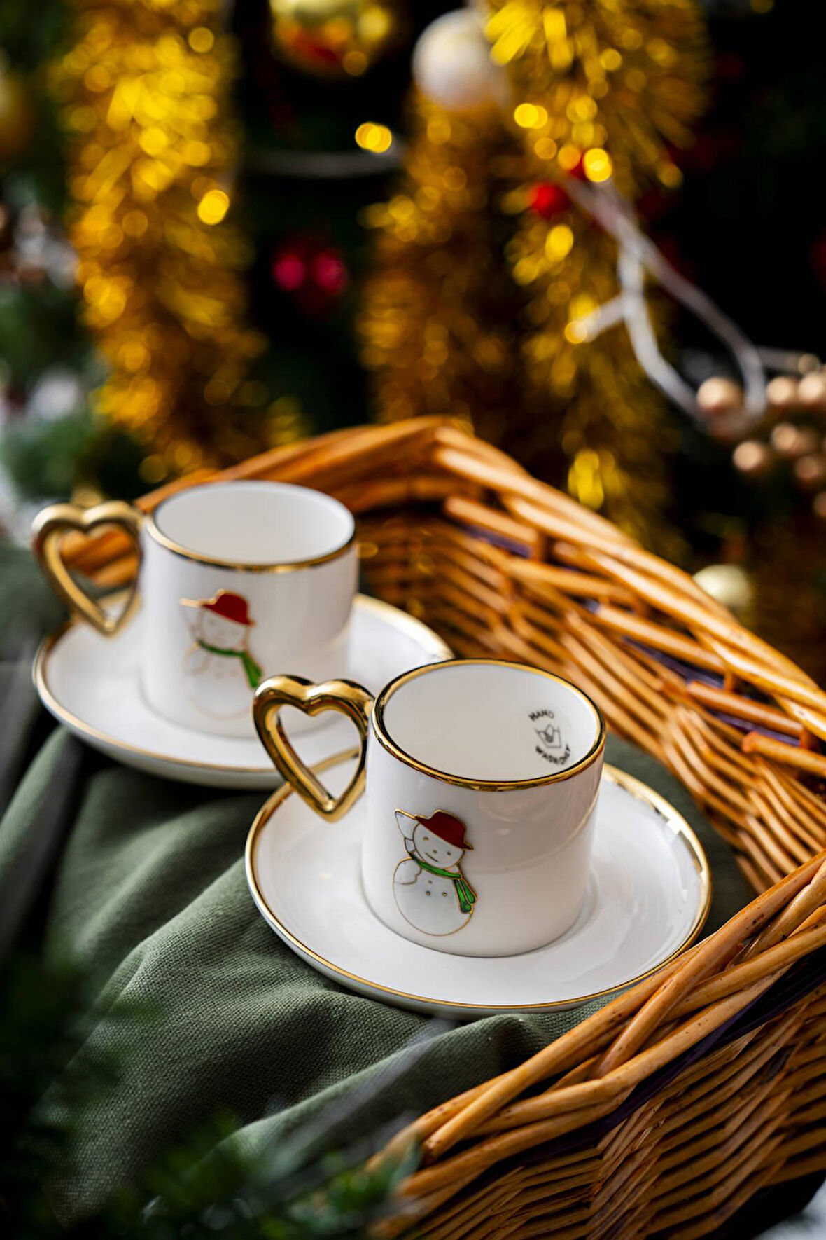 Limoges 2 Kişilik Kardan Adam Fincan Takımı - 90 ml