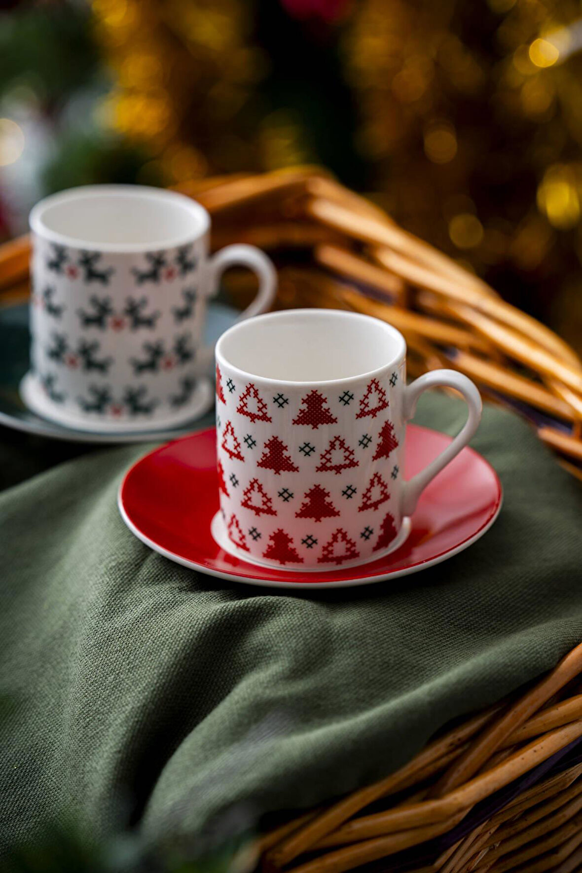 Santa 2 Kişilik Kahve Fincanı Takımı - 90 ml