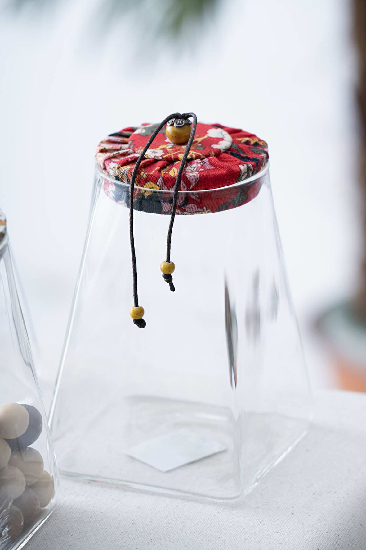 Dekoratif Cam Kavanoz - 950 ml