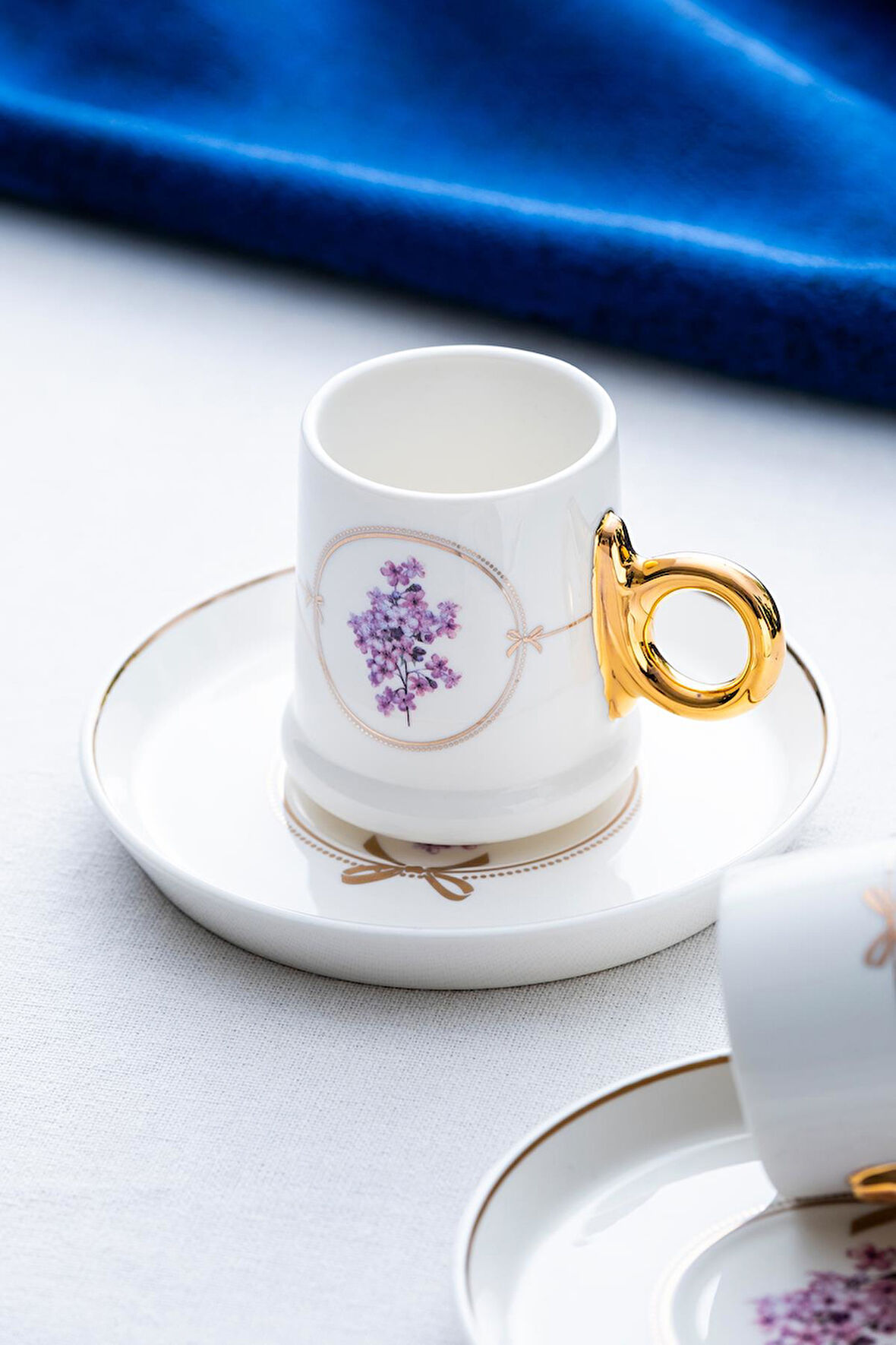 Wild Rose 2 Kişilik Kahve Fincanı Takımı - 90 ml