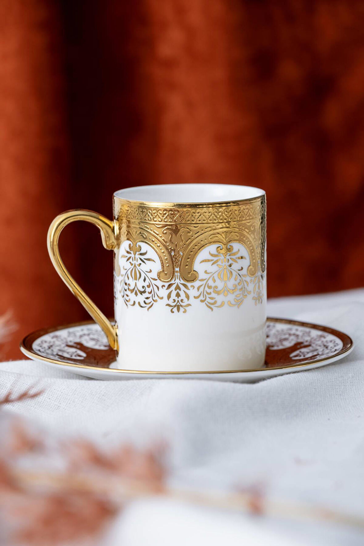 Vienna 6 Kişilik Kahve Fincanı Takımı - 90 ml