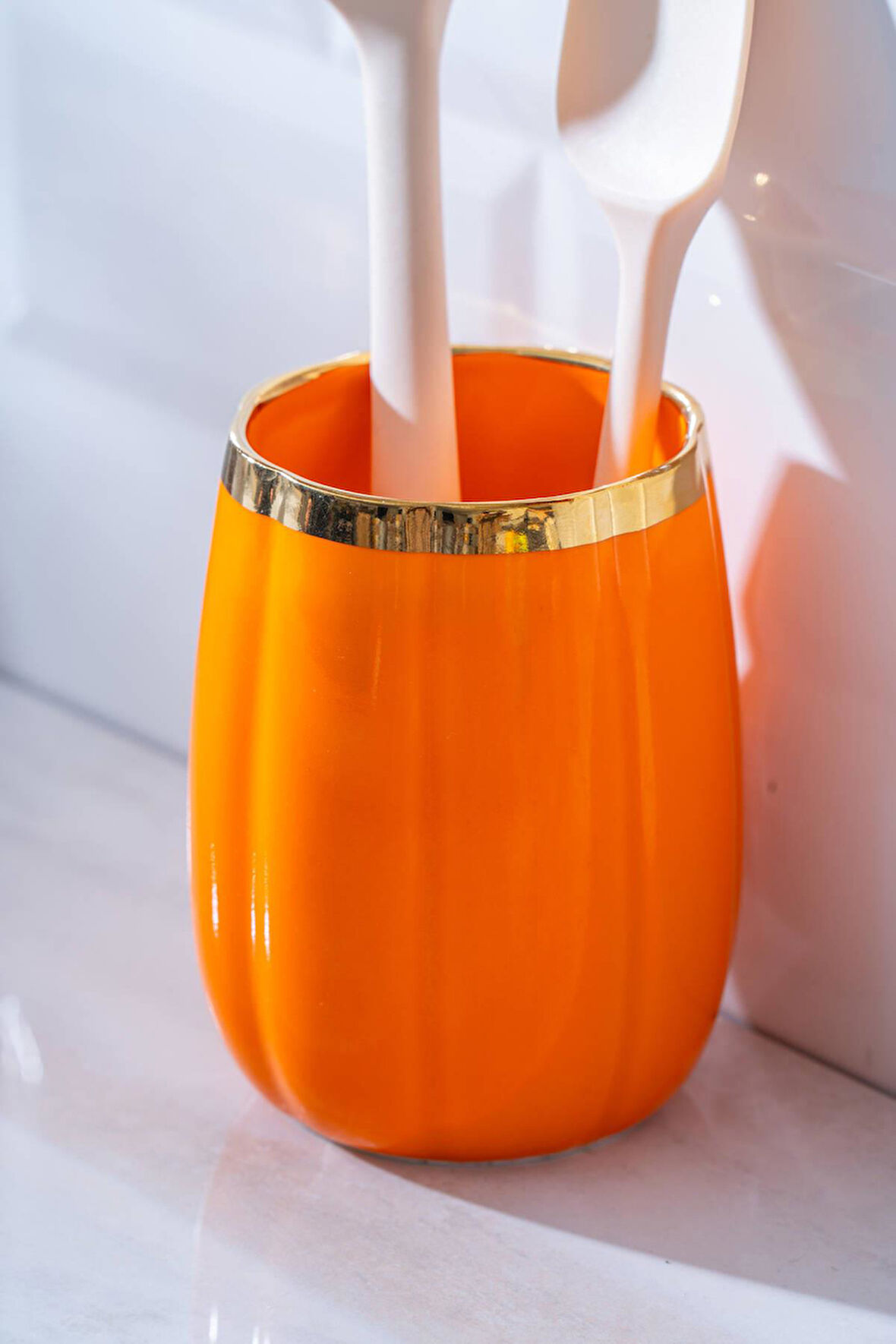 Tansy Kaşık Tutucu - Turuncu 