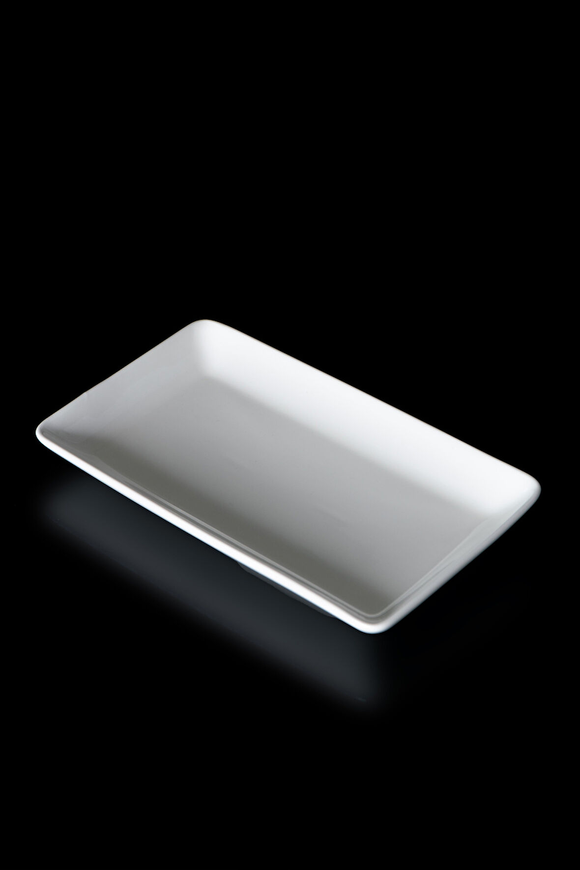 Bianco Perla Porselen Dikdörtgen Sunum Tabak - 26.5 cm