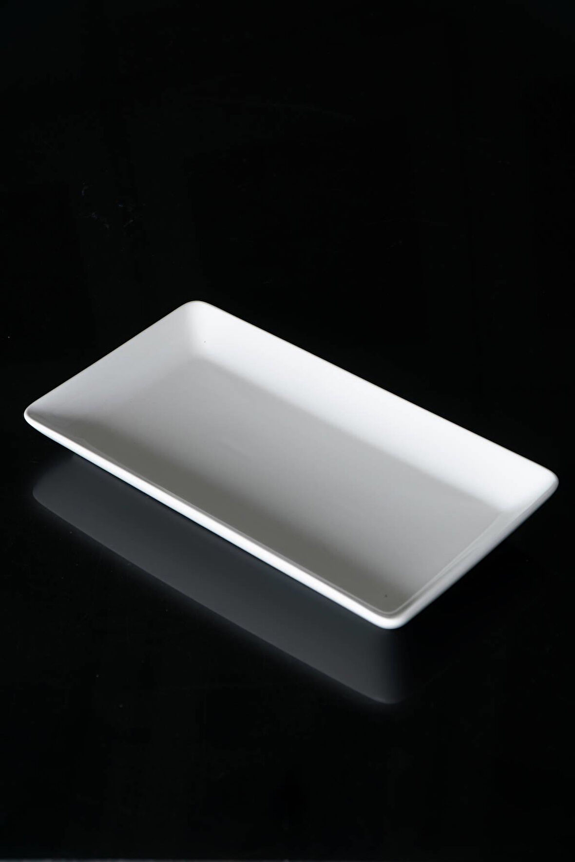 Bianco Perla Porselen Dikdörtgen Sunum Tabak - 32.5 cm