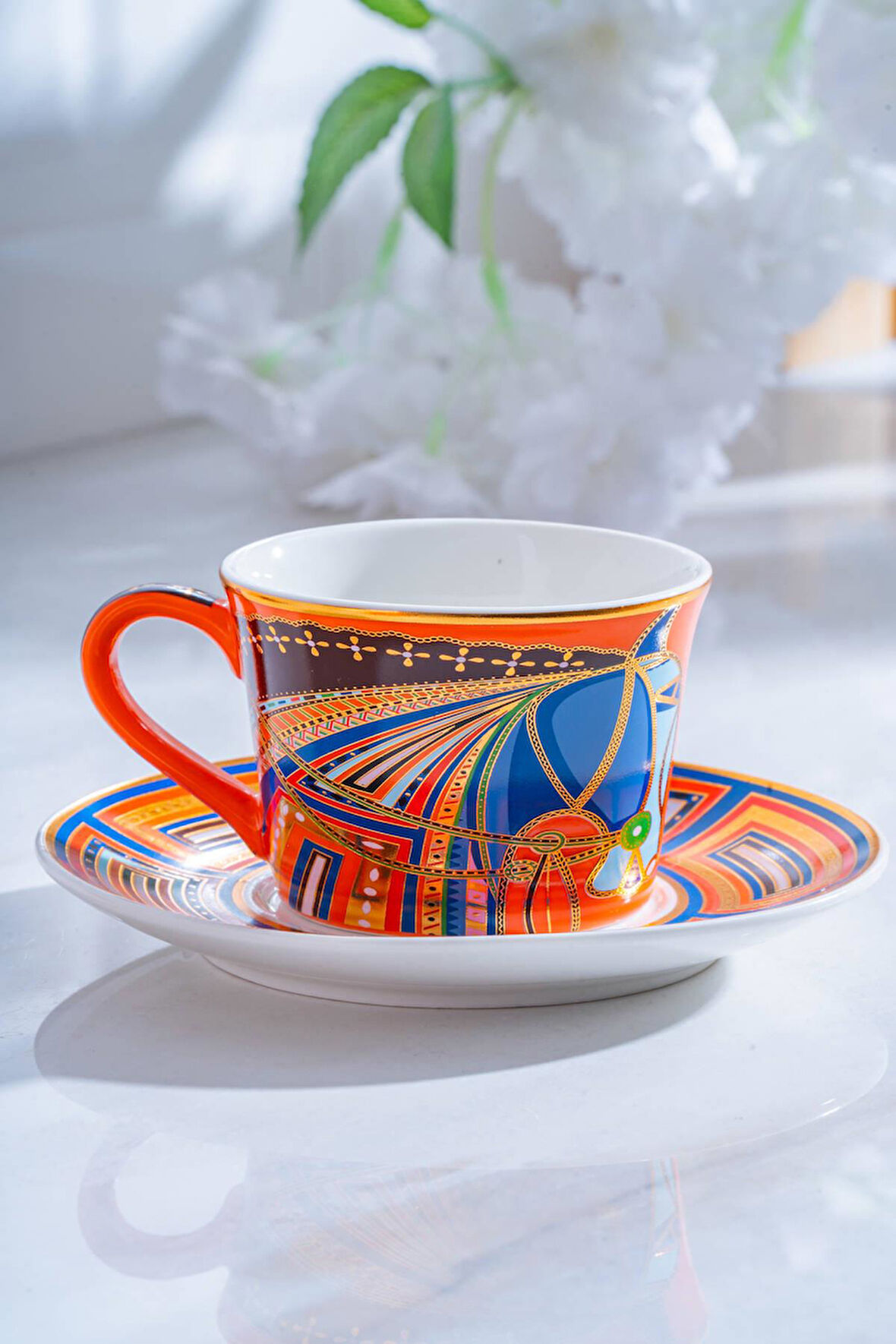 Ranger 6 Kişilik Porselen Kahve Fincanı Takımı - 200 ml
