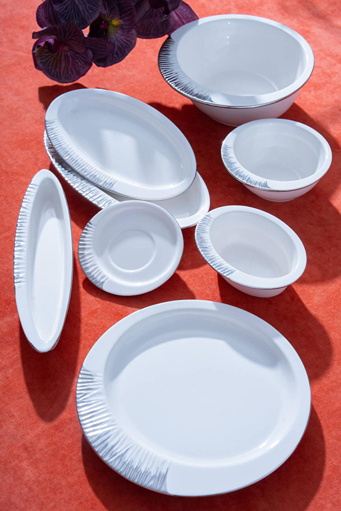 Sherry Silver 6 Kişilik 37 Parça Kahvaltı Takımı