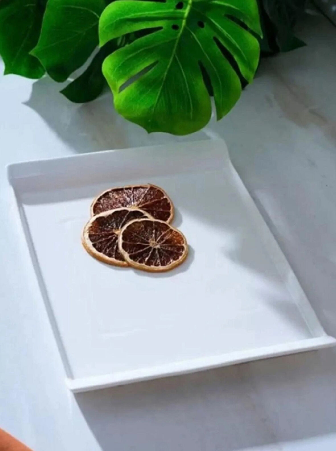 Acar 8073 Porselen Beyaz Kayık Tabak 31 Cm 1 adet