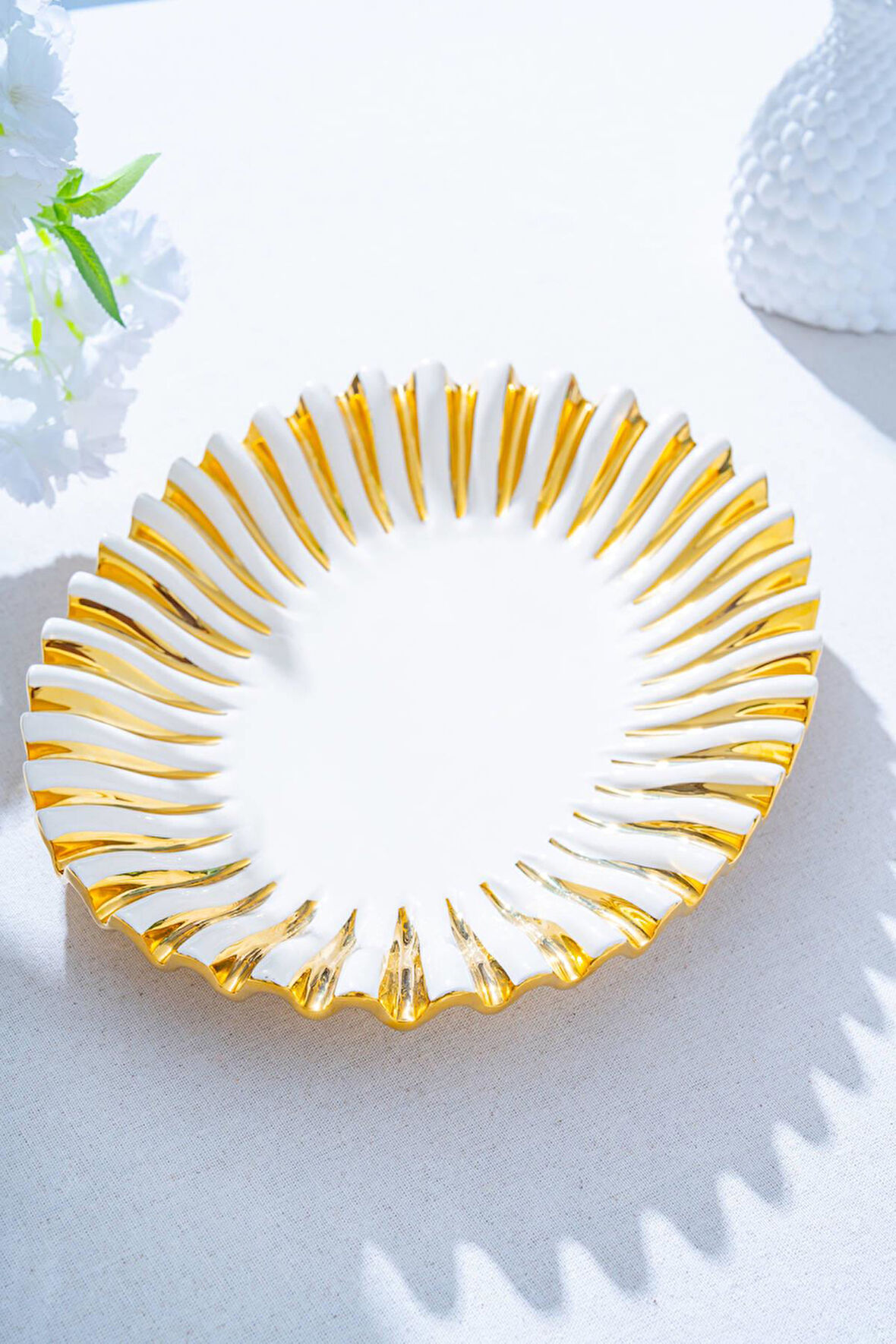 Alba Dekoratif Oval Sunum Tabak - 38 cm