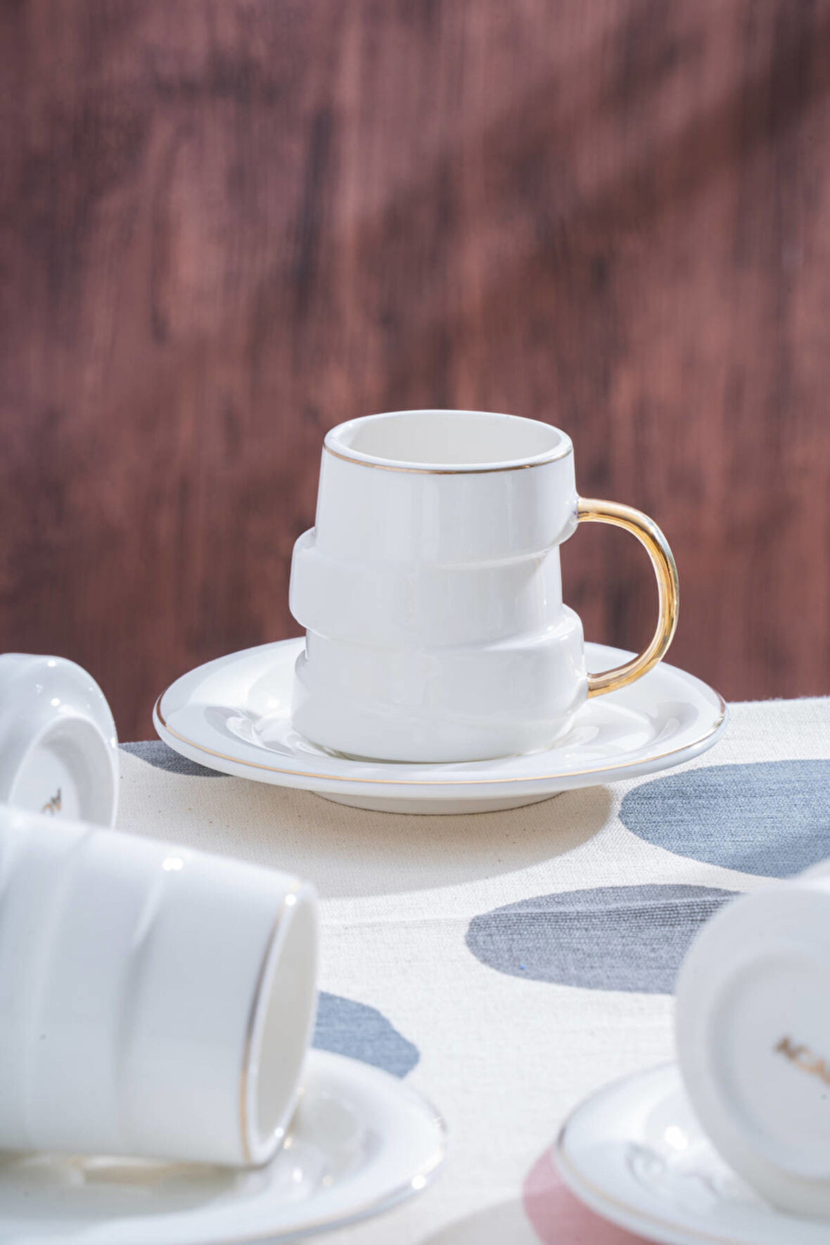 Marlow 6 Kişilik Kahve Fincan Takımı - 90 ml