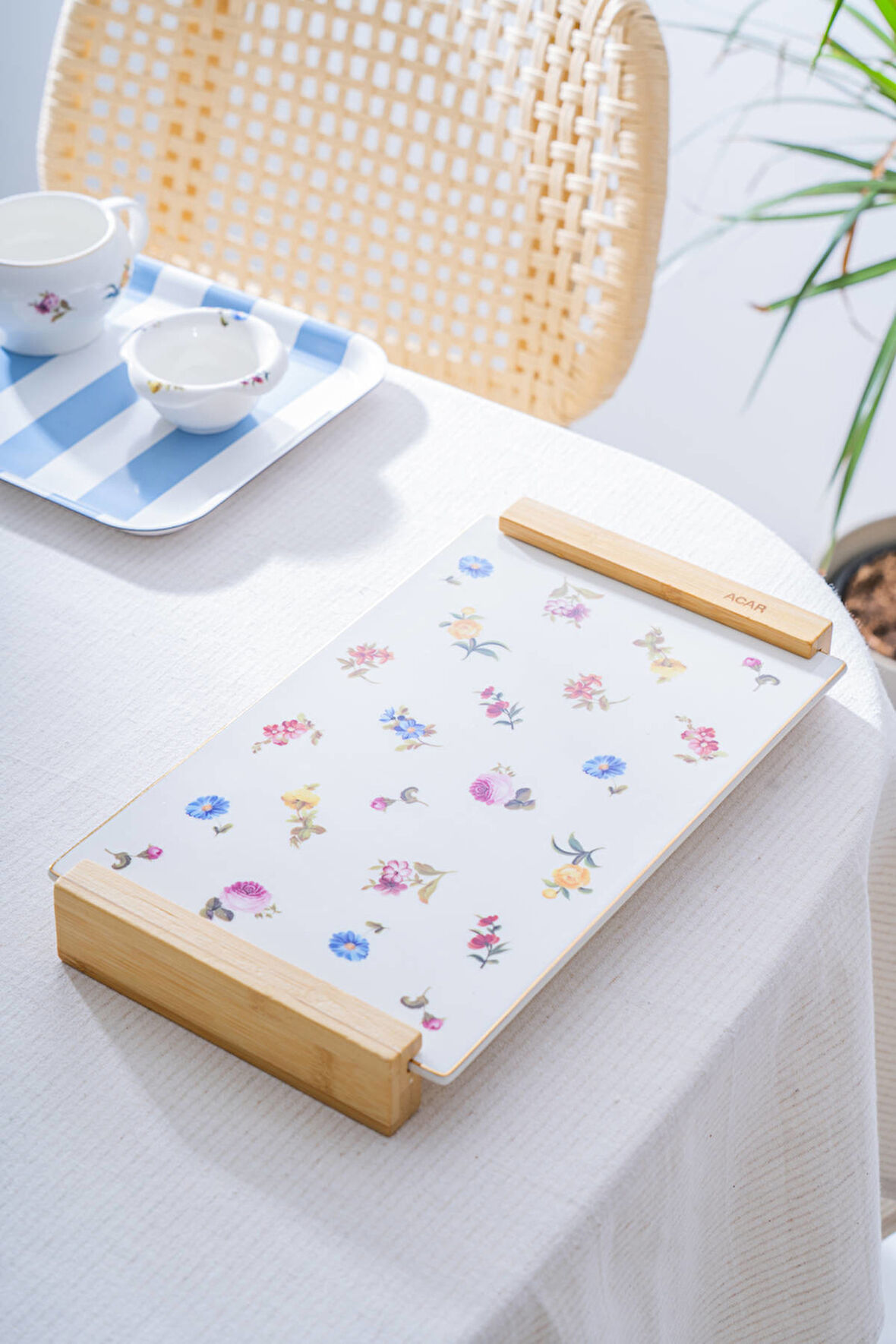 Leandra Dikdörtgen Sunum Tepsisi