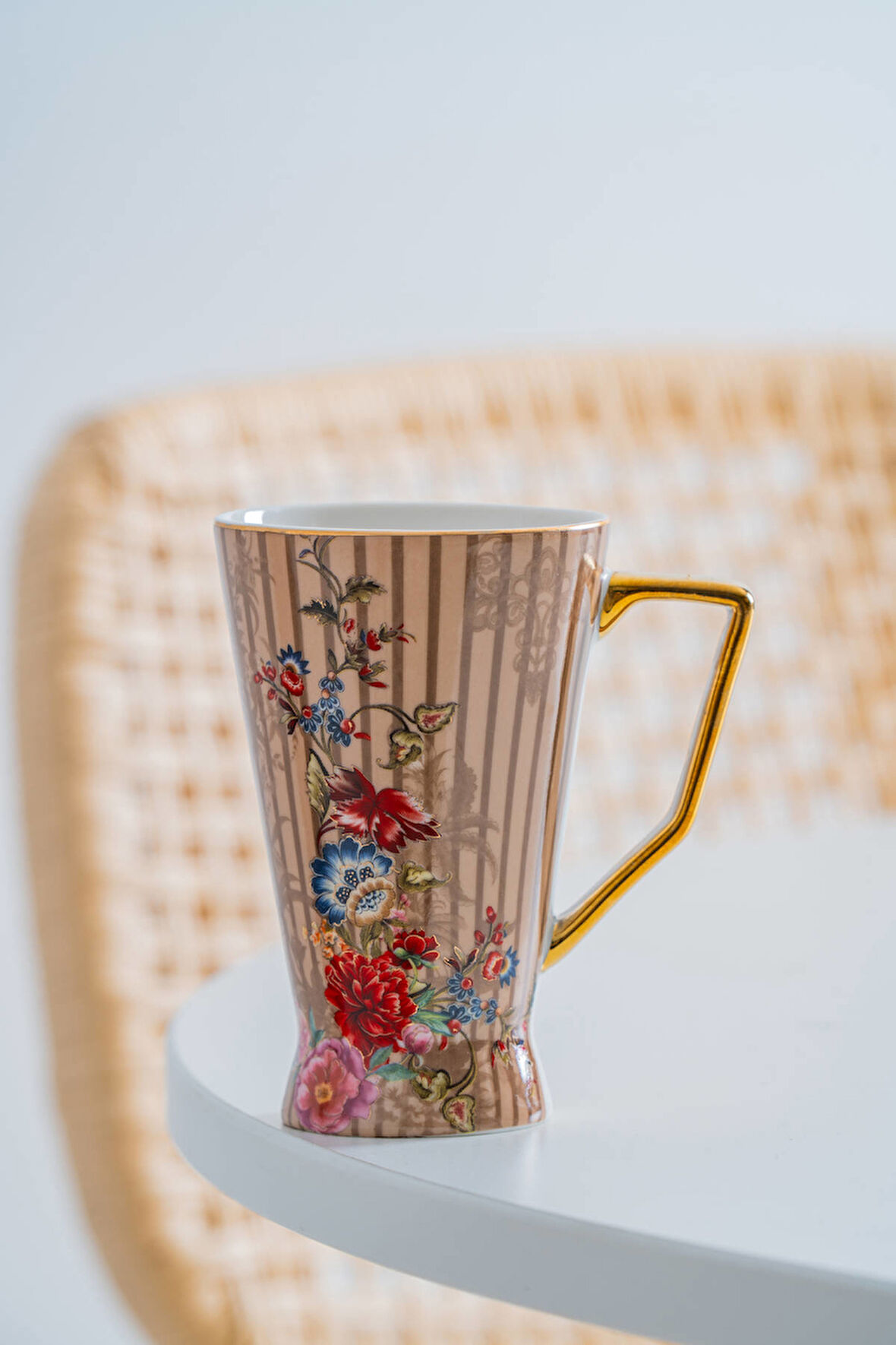 Vermon Porselen Kupa - 200 ml