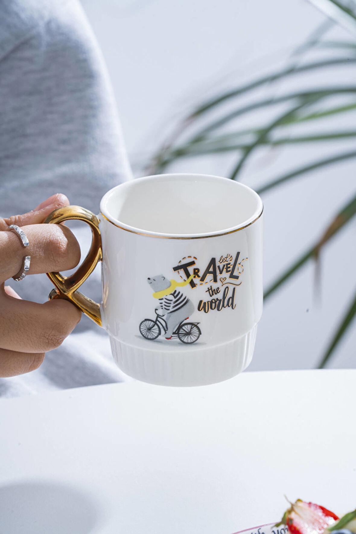 Travel Porselen Kupa - 200 ml